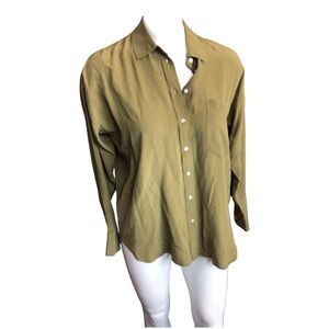 Everlane Khaki Green Shirt